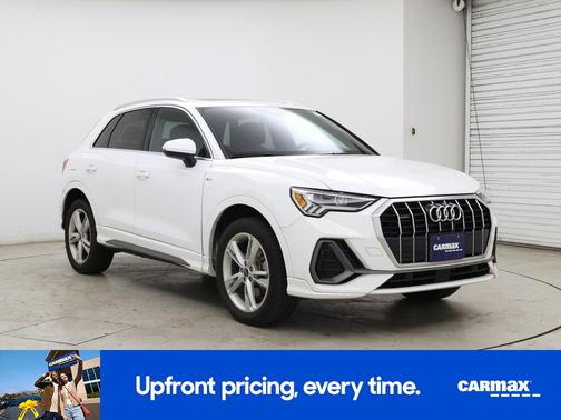 White 2023 Audi Q3 S-Line Premium