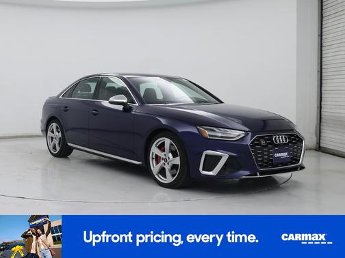 Blue 2023 Audi S4 Premium Plus