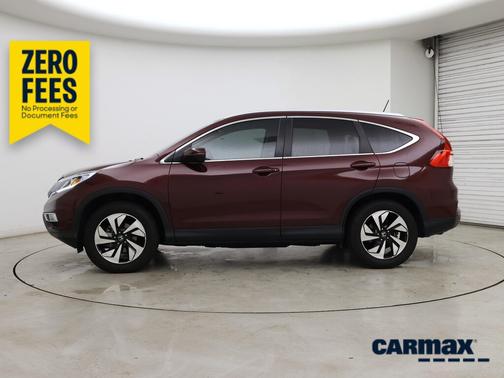 Burgundy 2016 Honda CR-V Touring