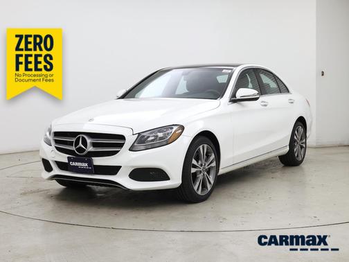 White 2018 Mercedes-Benz C-Class