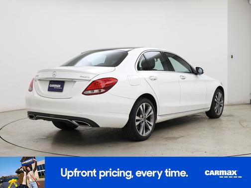 White 2018 Mercedes-Benz C-Class