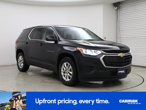 Black 2020 Chevrolet Traverse LS