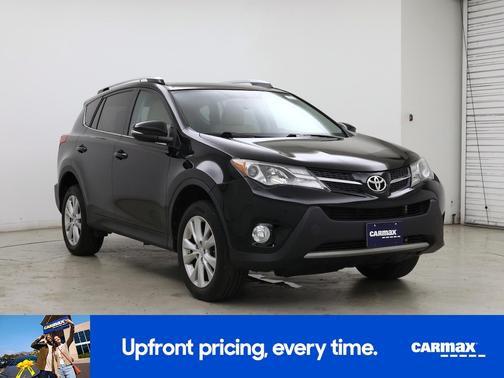 Black 2015 Toyota RAV4 Limited