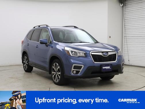 Blue 2020 Subaru Forester Limited