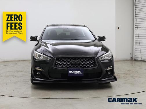 Black 2021 INFINITI Q50 Sensory
