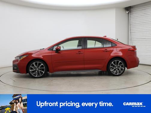 Burgundy 2021 Toyota Corolla XSE