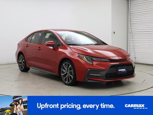 Burgundy 2021 Toyota Corolla XSE