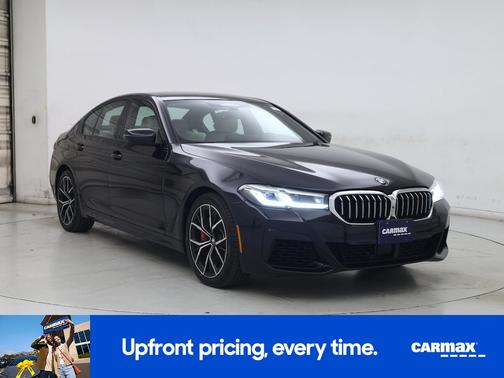 Black 2021 BMW 540 XI