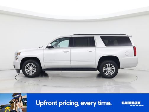 Silver 2018 Chevrolet Suburban LT