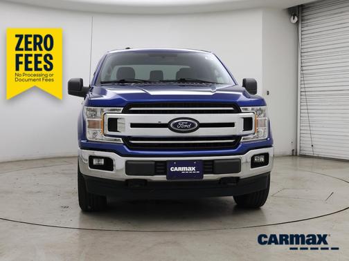 Blue 2018 Ford F-150 XLT