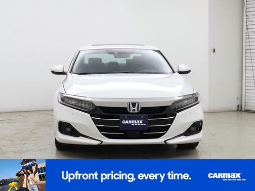White 2022 Honda Accord Hybrid EX-L