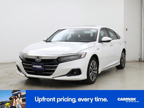 White 2022 Honda Accord Hybrid EX-L