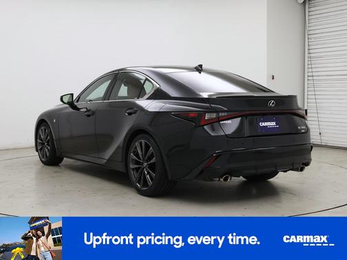 Black 2022 Lexus IS 350 F-Sport