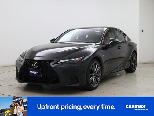 Black 2022 Lexus IS 350 F-Sport