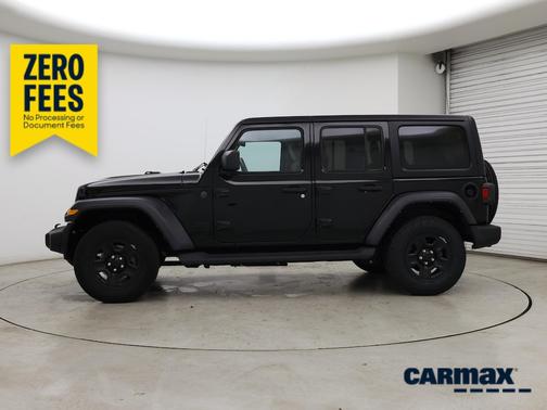 Black 2023 Jeep Wrangler Unlimited Sport