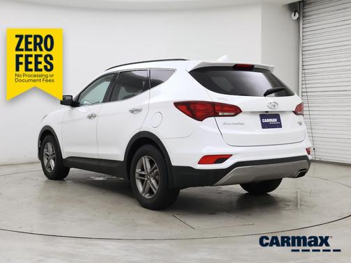 White 2018 Hyundai Santa Fe Sport