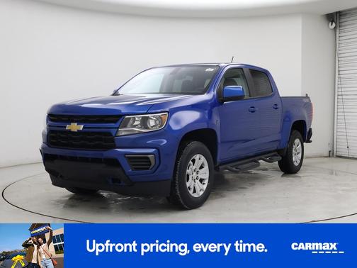 Blue 2021 Chevrolet Colorado LT