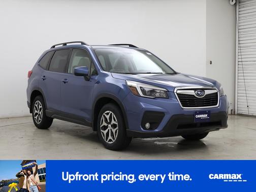 Blue 2021 Subaru Forester Premium