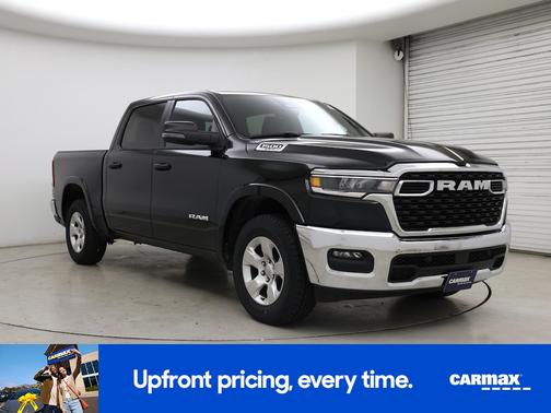 Black 2025 RAM 1500 Bighorn