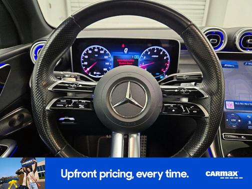 Blue 2023 Mercedes-Benz GLC 300