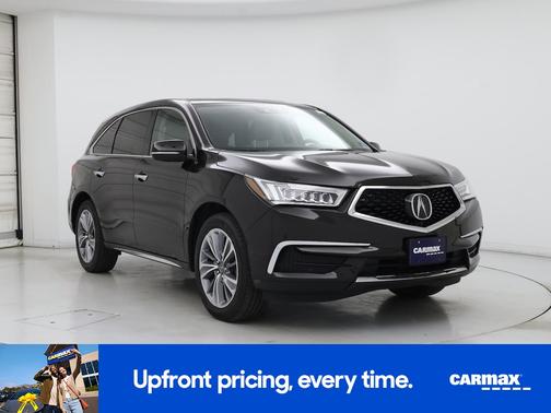 Brown 2017 Acura MDX Advance