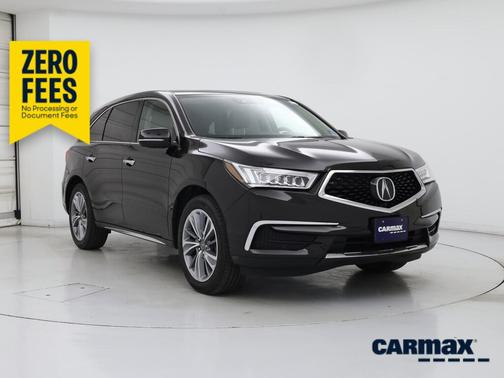 Brown 2017 Acura MDX