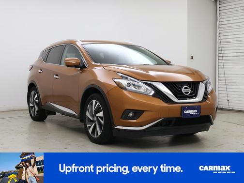 Orange 2015 Nissan Murano Platinum