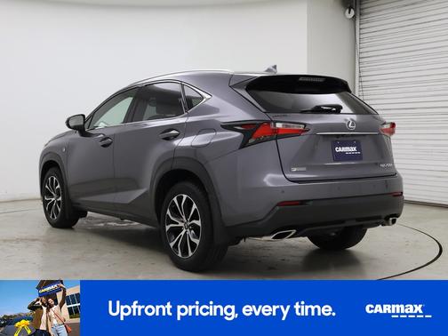 Gray 2016 Lexus NX 200t F-Sport