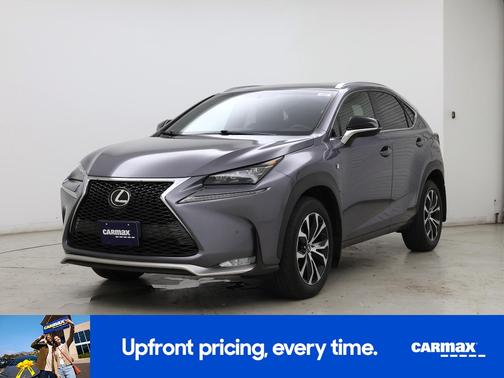 Gray 2016 Lexus NX 200t F-Sport