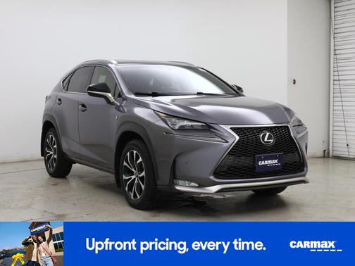 Gray 2016 Lexus NX 200t F-Sport