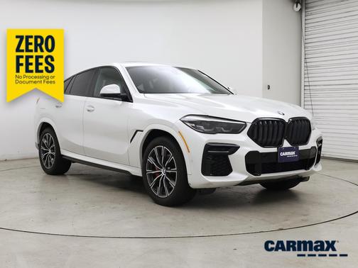 White 2022 BMW X6 xDrive40i