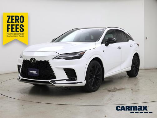 White 2023 Lexus RX 500h F-Sport Performance