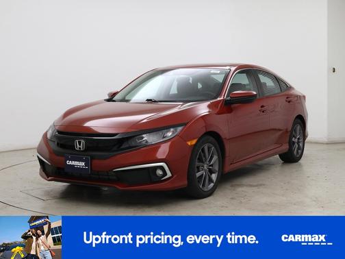Red 2020 Honda Civic EX