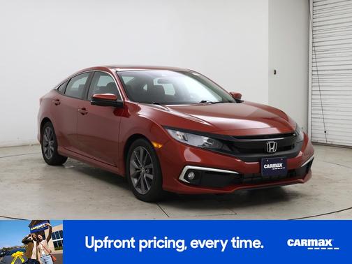 Red 2020 Honda Civic EX