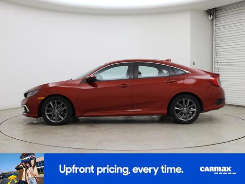 Red 2020 Honda Civic EX