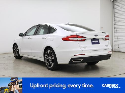 White 2020 Ford Fusion Titanium