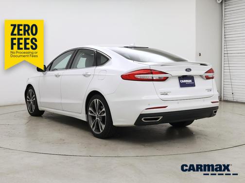 White 2020 Ford Fusion Titanium
