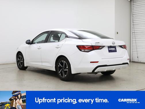 White 2025 Nissan Sentra SV