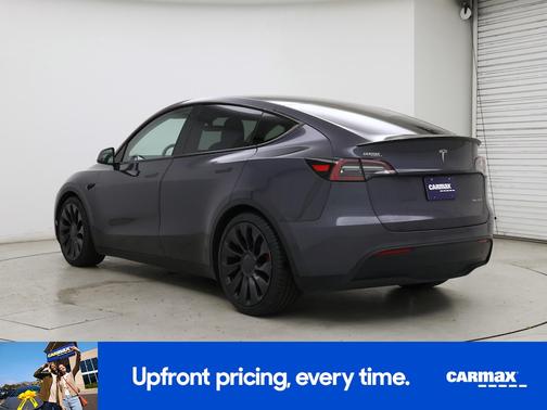 Gray 2022 Tesla Model Y Performance