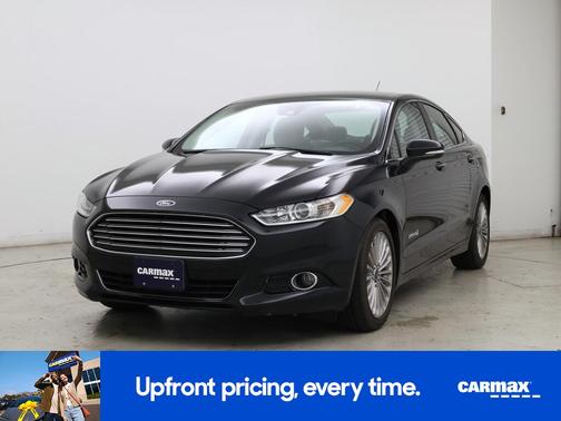 Black 2014 Ford Fusion Hybrid Titanium