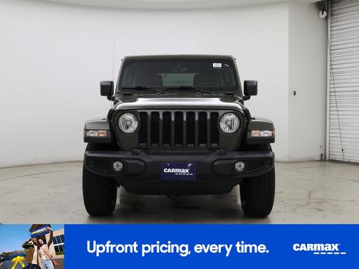 Green 2022 Jeep Wrangler Unlimited Sahara Altitude