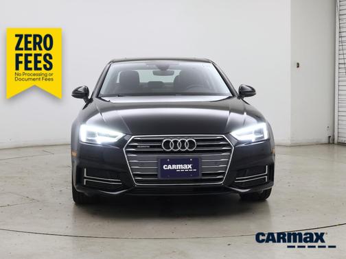 Black 2017 Audi A4 Premium Plus