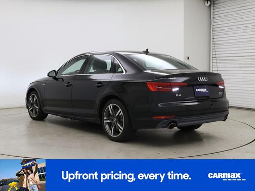 Black 2017 Audi A4 Premium Plus