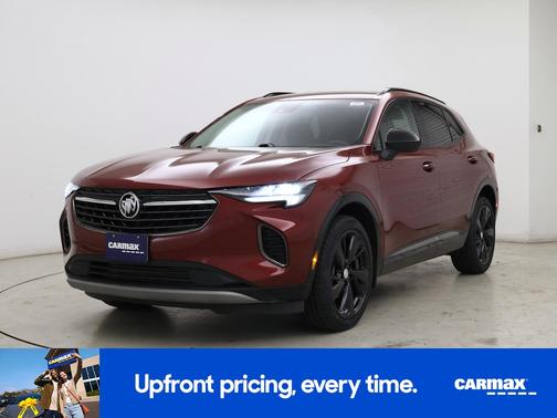 Red 2021 Buick Envision Preferred