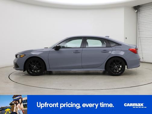 Blue 2024 Honda Civic Sport