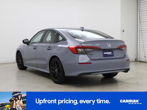 Blue 2024 Honda Civic Sport
