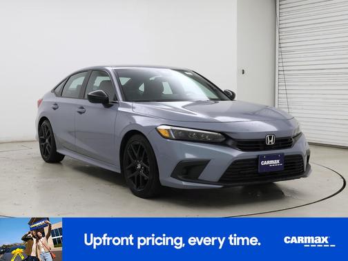 Blue 2024 Honda Civic Sport