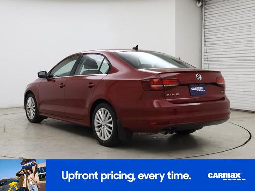 Red 2016 Volkswagen Jetta SEL