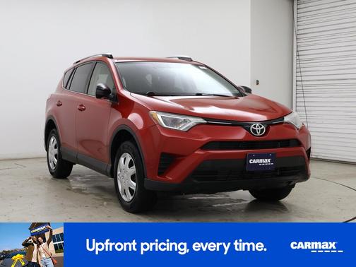 Red 2016 Toyota RAV4 LE