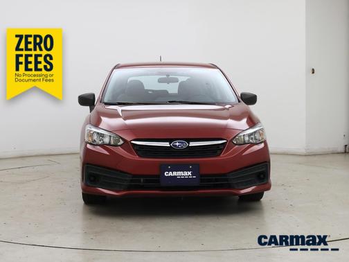 Red 2021 Subaru Impreza